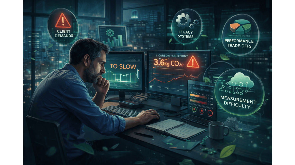 Challenges in Green App Development